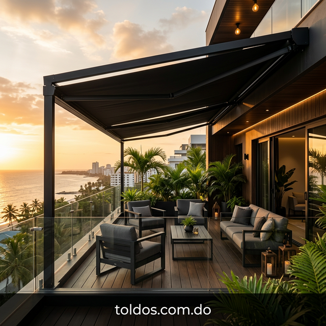 Instalación de toldos de lujo en Santo Domingo